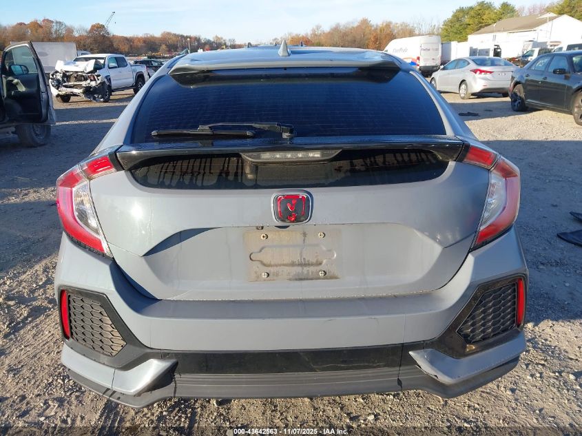 2018 Honda Civic Ex VIN: SHHFK7H57JU412625 Lot: 43642563