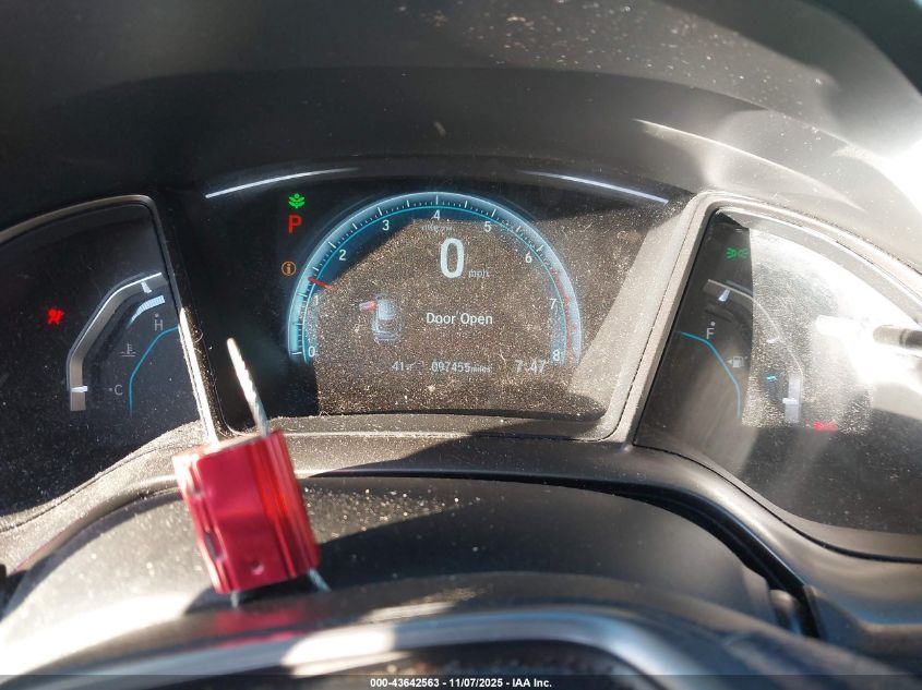 2018 Honda Civic Ex VIN: SHHFK7H57JU412625 Lot: 43642563