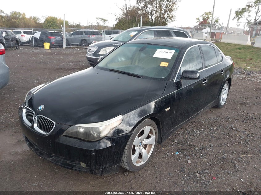 2005 BMW 545I VIN: WBANB335X5B116808 Lot: 43642639