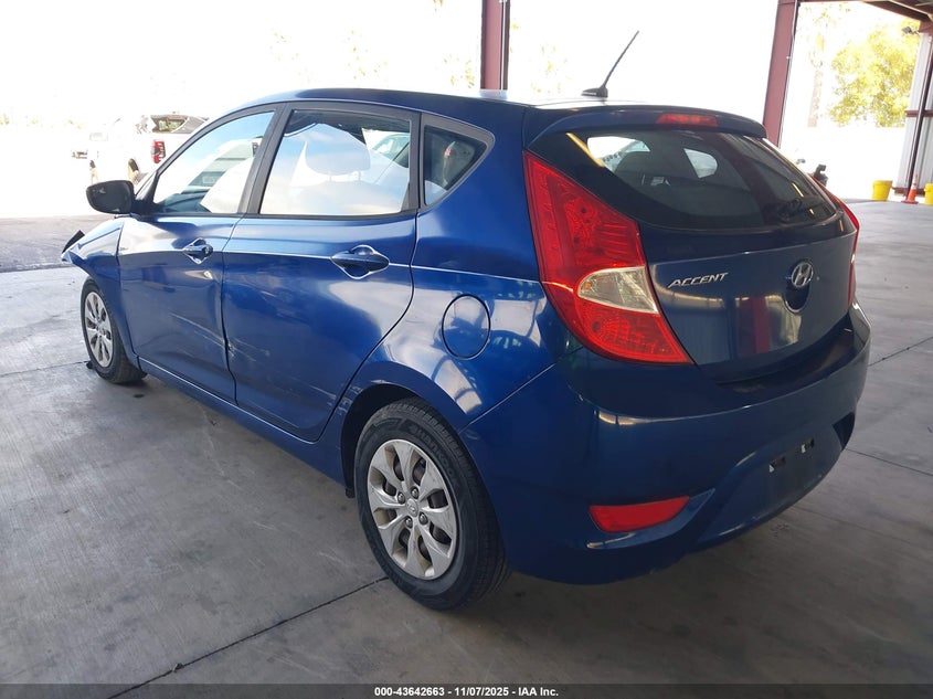 2016 HYUNDAI ACCENT SE KMHCT5AE0GU243060