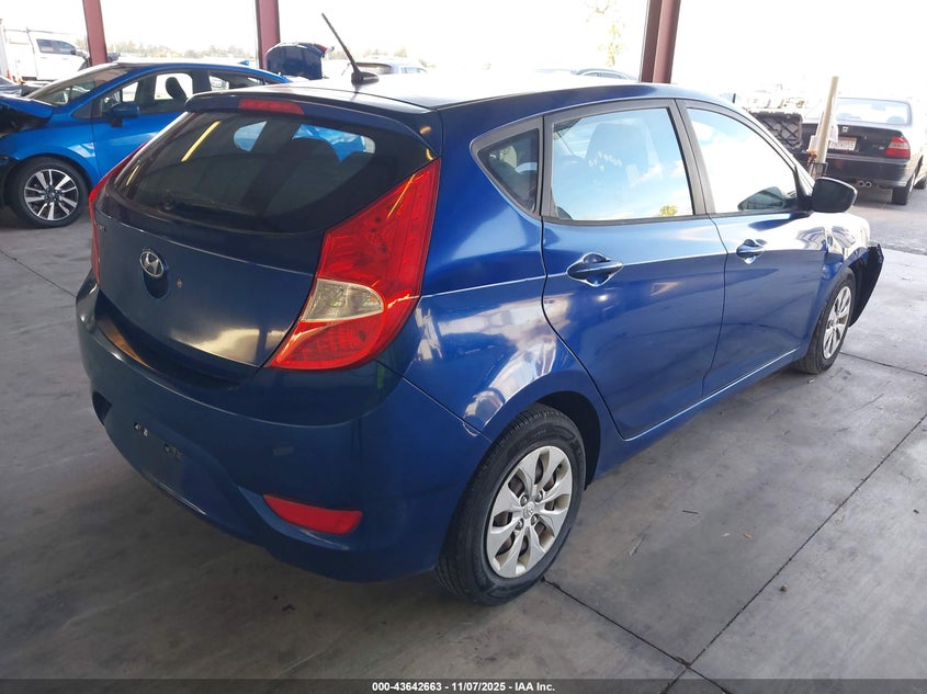 2016 HYUNDAI ACCENT SE KMHCT5AE0GU243060