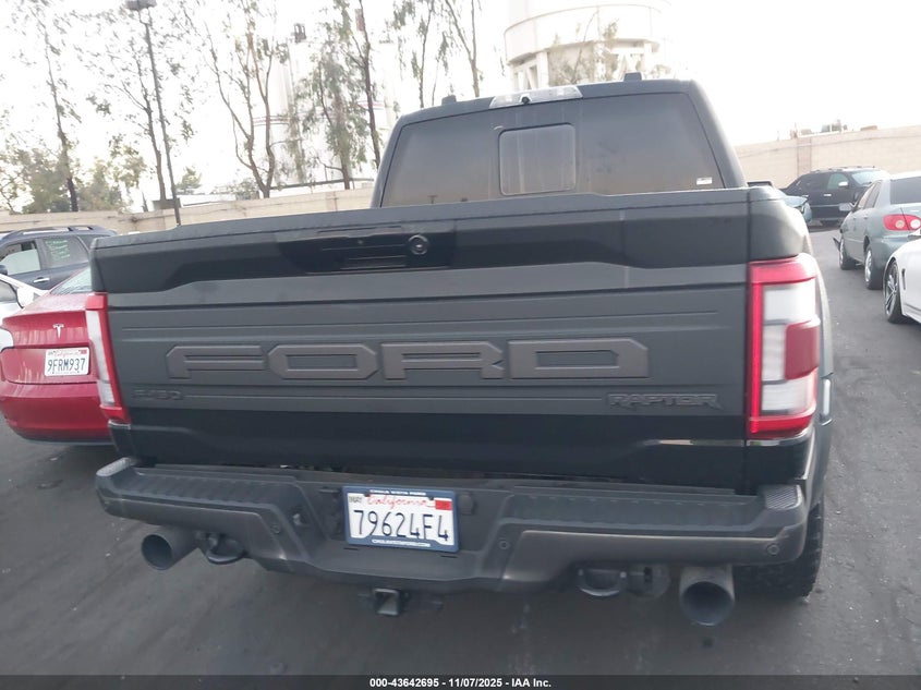 2022 Ford F-150 Raptor VIN: 1FTFW1RG6NFA16190 Lot: 43642695