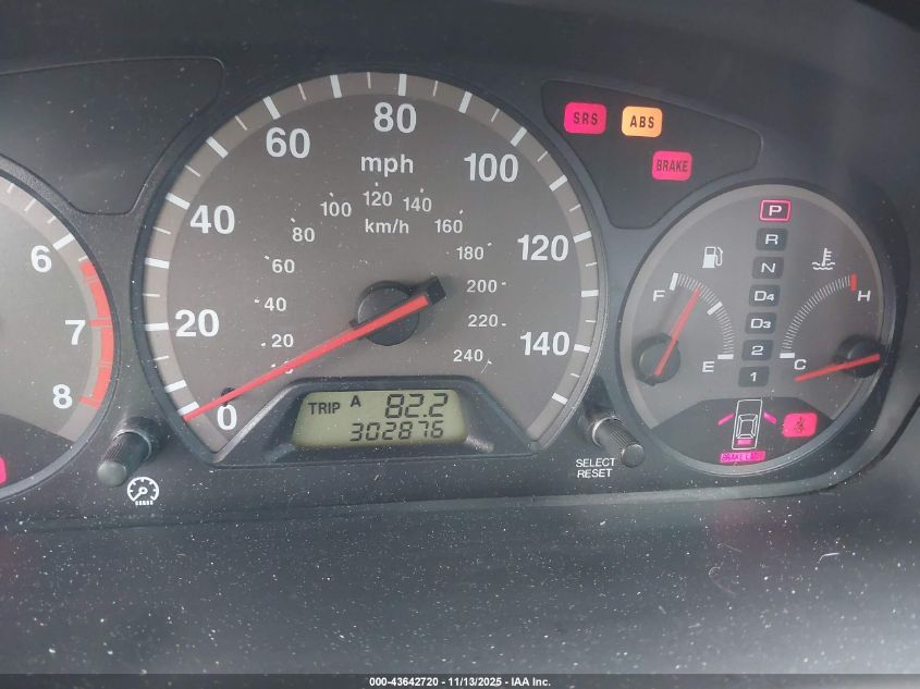 2002 Honda Accord 2.3 Ex VIN: 1HGCG32772A000225 Lot: 43642720