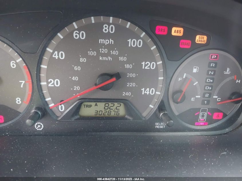 2002 Honda Accord 2.3 Ex VIN: 1HGCG32772A000225 Lot: 43642720