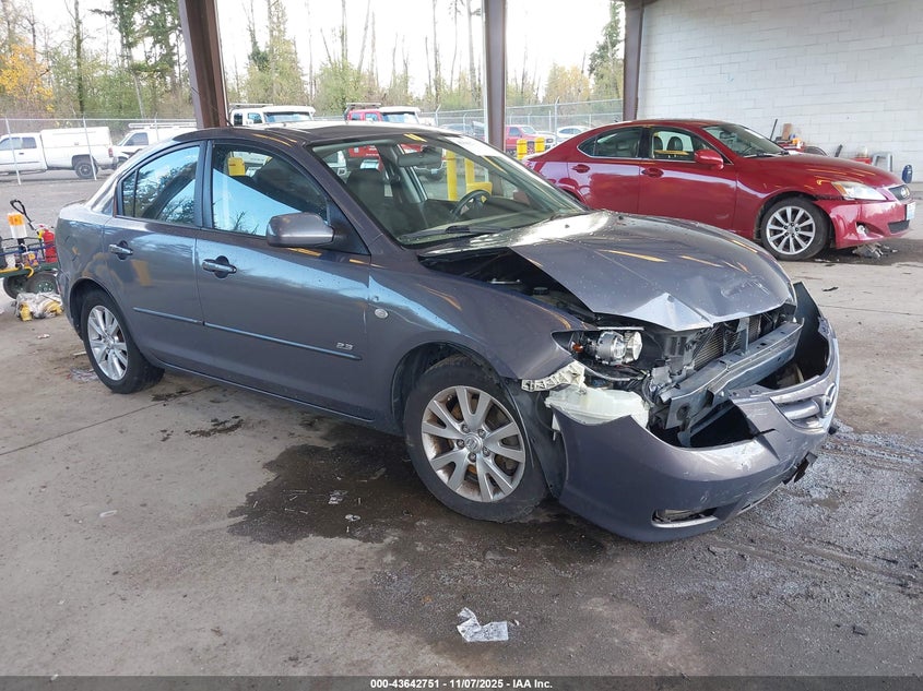 JM1BK323281813356 2008 MAZDA 3 photo no. 9