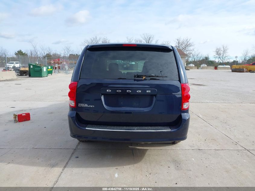 2013 Dodge Grand Caravan Sxt VIN: 2C4RDGCG5DR599972 Lot: 43642758