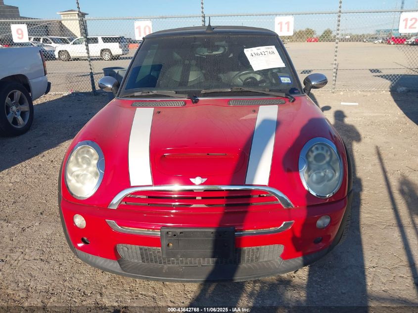 2006 Mini Cooper S VIN: WMWRH33516TF87390 Lot: 43642768