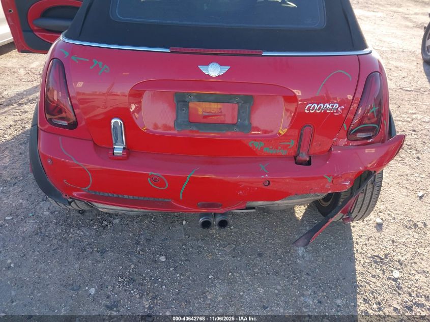 2006 Mini Cooper S VIN: WMWRH33516TF87390 Lot: 43642768
