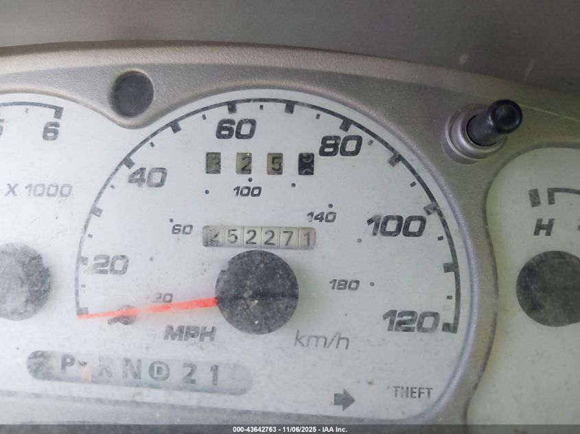 2001 Ford Explorer Sport Trac VIN: 1FMZU67EX1UC43305 Lot: 43642763