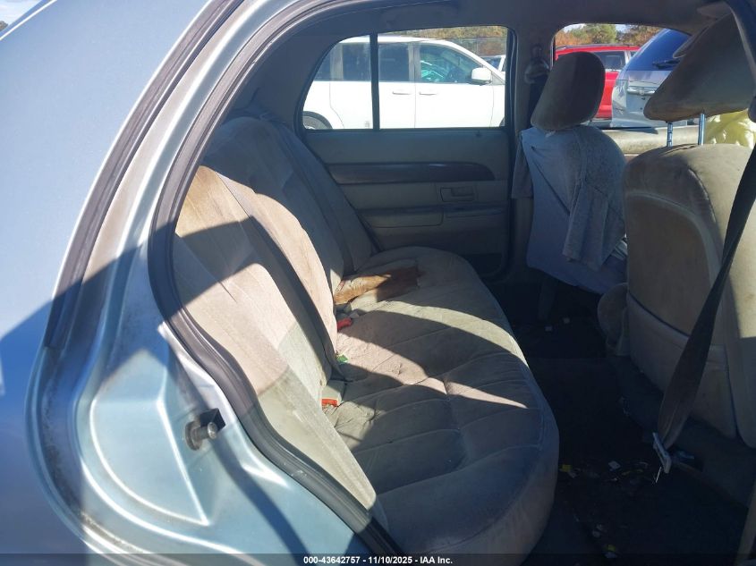 2004 Mercury Grand Marquis Gs VIN: 2MEFM74W94X626898 Lot: 43642757