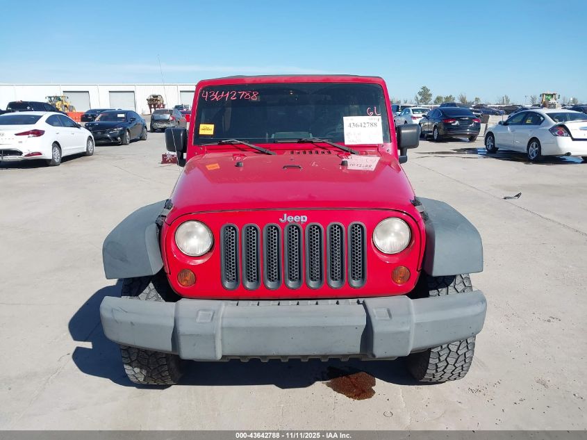 2009 Jeep Wrangler Unlimited X VIN: 1J4GA39159L771262 Lot: 43642788