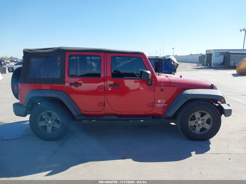 2009 Jeep Wrangler Unlimited X VIN: 1J4GA39159L771262 Lot: 43642788
