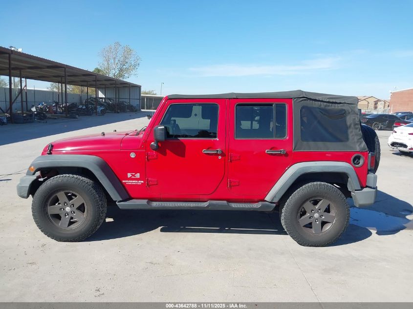 2009 Jeep Wrangler Unlimited X VIN: 1J4GA39159L771262 Lot: 43642788