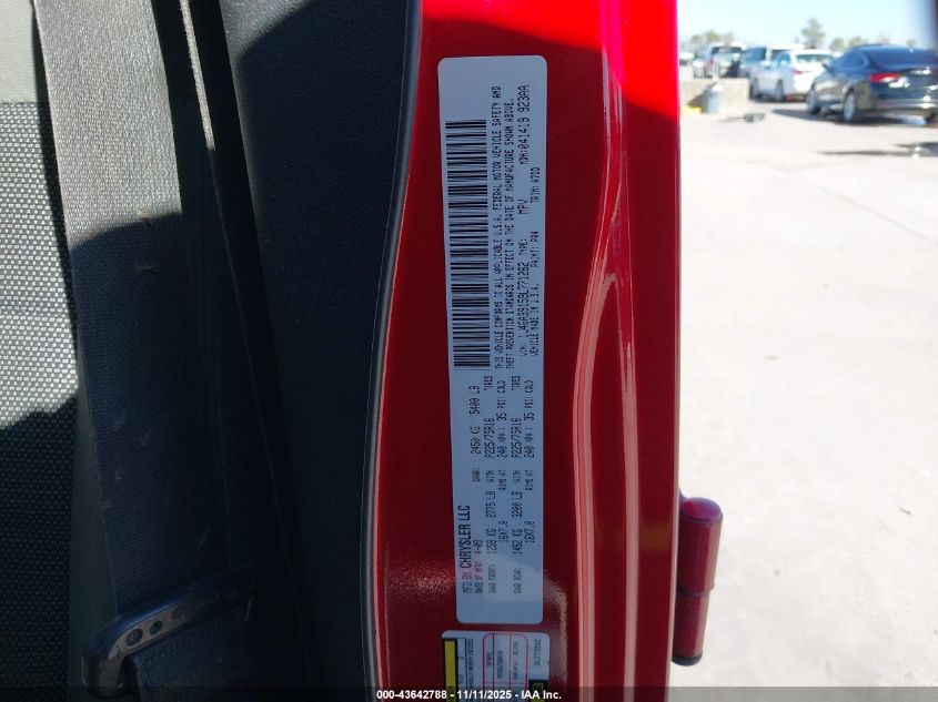 2009 Jeep Wrangler Unlimited X VIN: 1J4GA39159L771262 Lot: 43642788