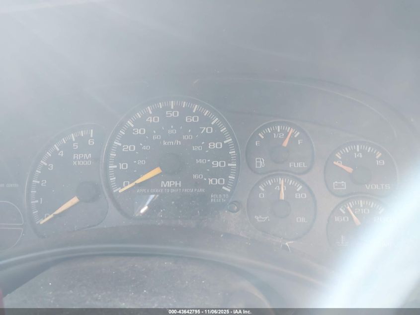 2001 Chevrolet Suburban 1500 Lt VIN: 3GNFK16T41G169762 Lot: 43642795