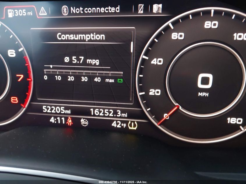 2018 Audi Q7 3.0T Premium VIN: WA1LAAF70JD052043 Lot: 43642798