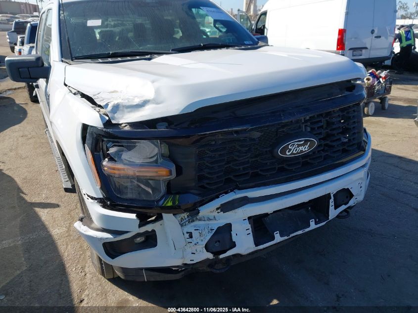 2024 Ford F-150 Stx VIN: 1FTEW2LP9RKE56279 Lot: 43642800