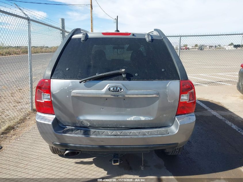 2009 Kia Sportage Lx VIN: KNDJF724597599977 Lot: 43642736