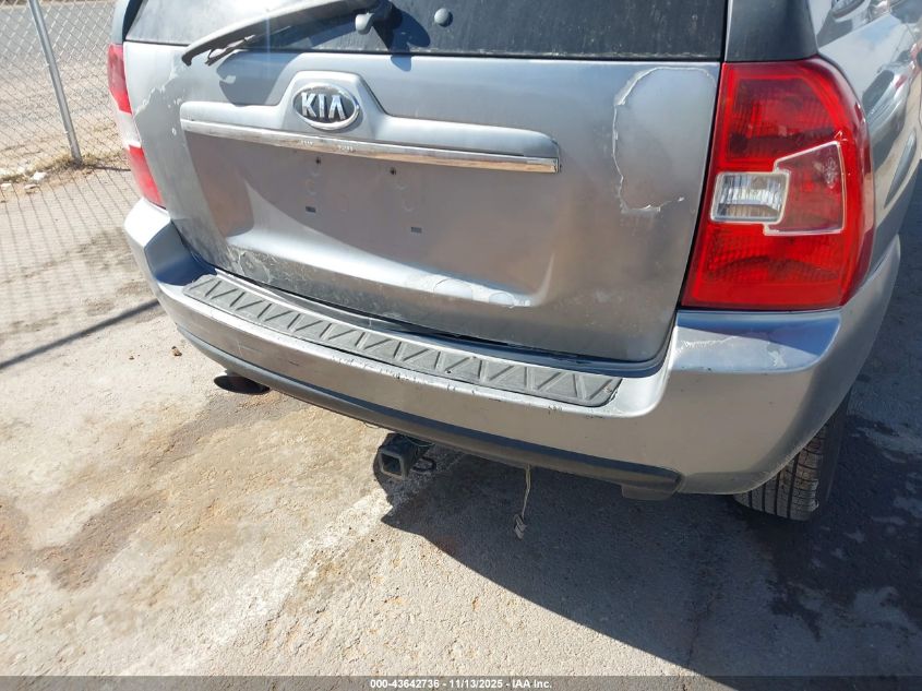 2009 Kia Sportage Lx VIN: KNDJF724597599977 Lot: 43642736