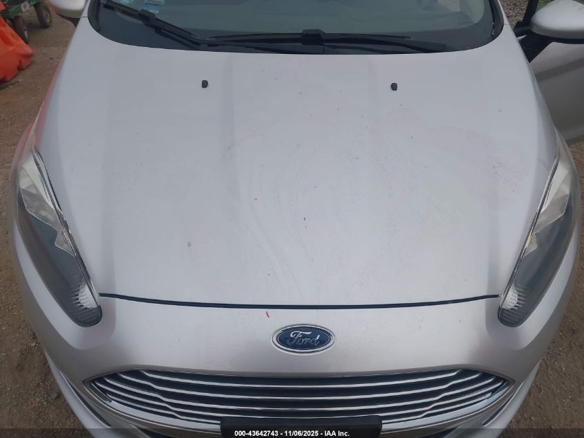 2017 Ford Fiesta Se VIN: 3FADP4BJ5HM142806 Lot: 43642743