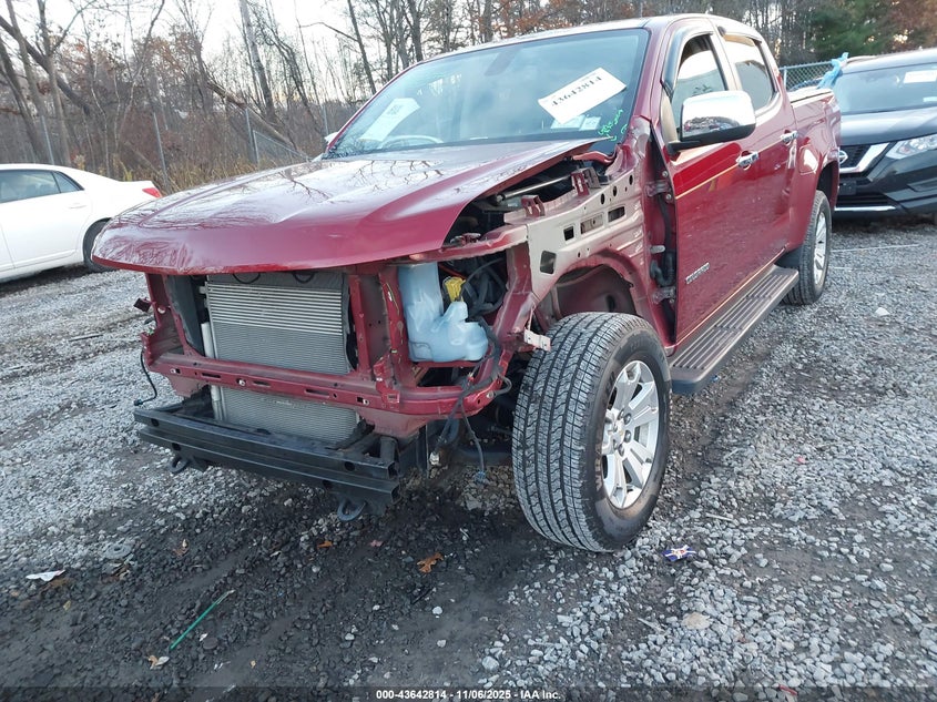 VIN 1GCGTCENXH1198734 2017 CHEVROLET COLORADO LT