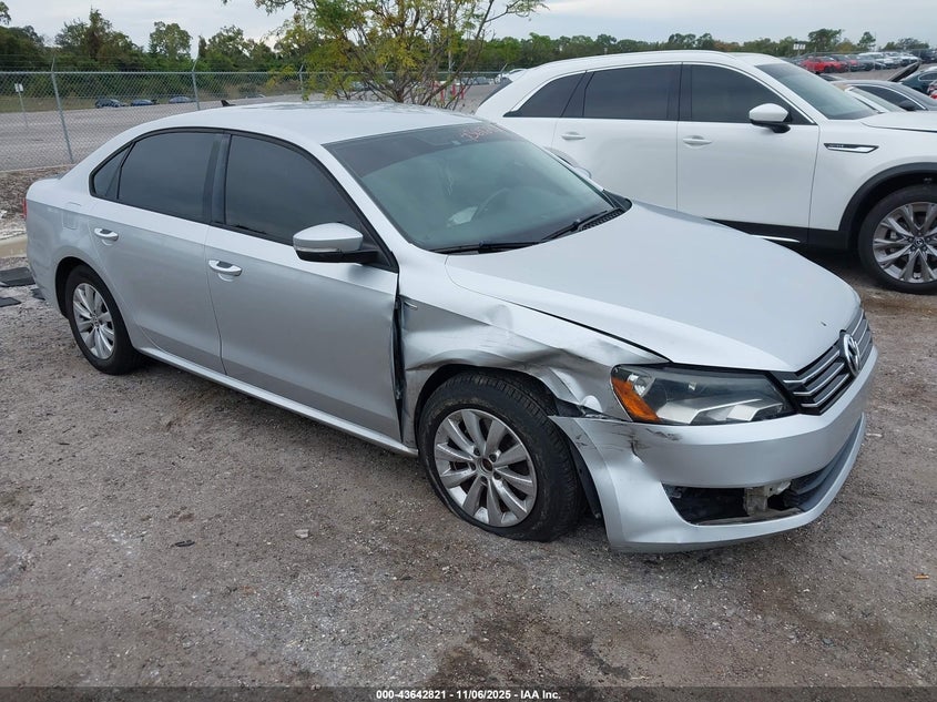 2015 VOLKSWAGEN PASSAT 1.8T WOLFSBURG EDITION - 1VWAS7A31FC021234