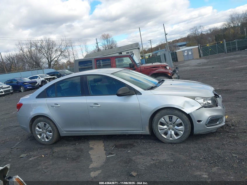 2016 CHEVROLET CRUZE LIMITED L MANUAL - 1G1PA5SG6G7185152