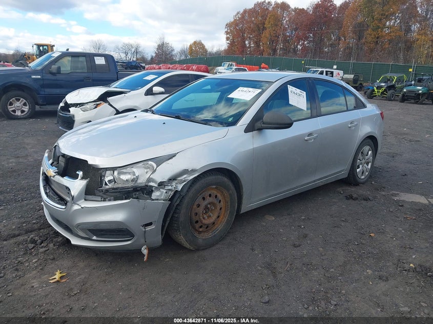 2016 CHEVROLET CRUZE LIMITED L MANUAL - 1G1PA5SG6G7185152