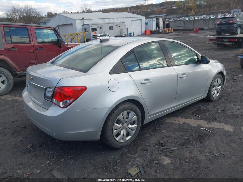 2016 CHEVROLET CRUZE LIMITED L MANUAL - 1G1PA5SG6G7185152