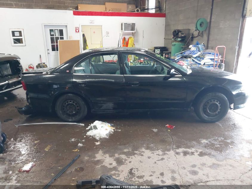 2002 Mitsubishi Galant Es/Ls VIN: 4A3AA46G62E073566 Lot: 43642898