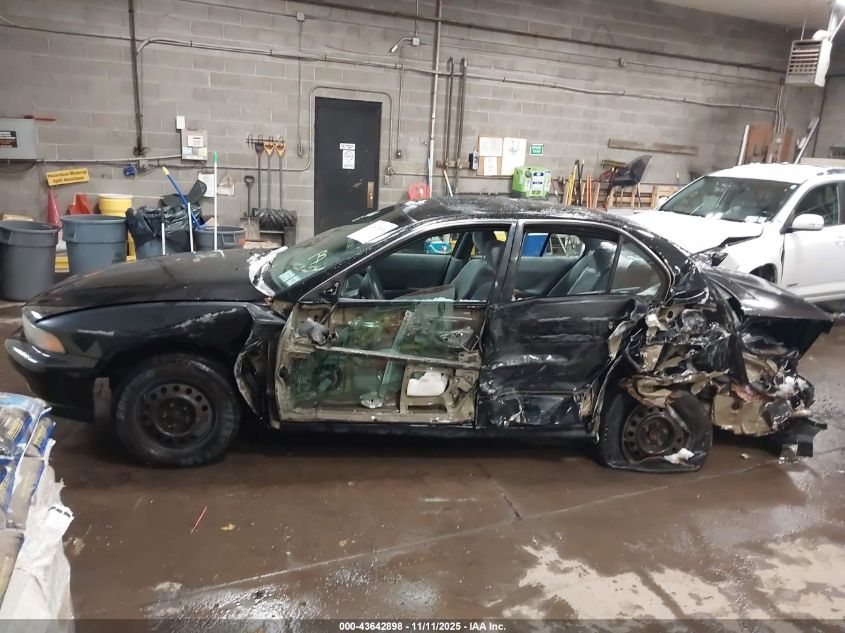 2002 Mitsubishi Galant Es/Ls VIN: 4A3AA46G62E073566 Lot: 43642898