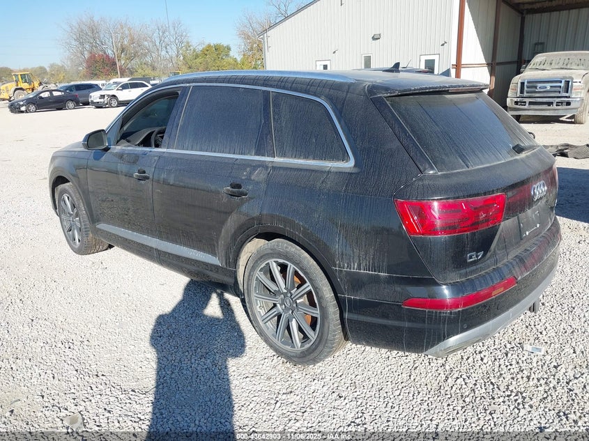 2017 Audi Q7 3.0T Premium VIN: WA1LAAF79HD036322 Lot: 43642903