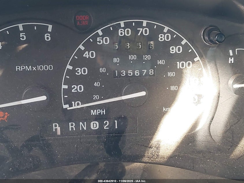 2001 Mercury Mountaineer VIN: 4M2DU86P01UJ00578 Lot: 43642910