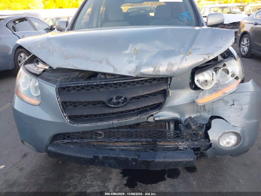 5NMSH73EX8H209582 2008 HYUNDAI SANTA FE photo no. 6