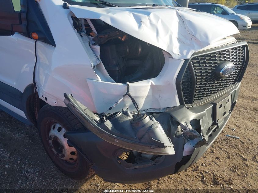 2023 Ford Transit-350 Passenger Van Xl VIN: 1FBVU4X83PKA87649 Lot: 43642944