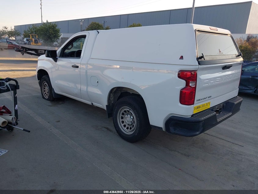 2023 CHEVROLET SILVERADO 1500 2.7L I-4 DI, DOHC, V(VIN: 3GCNAAEK5PG358168