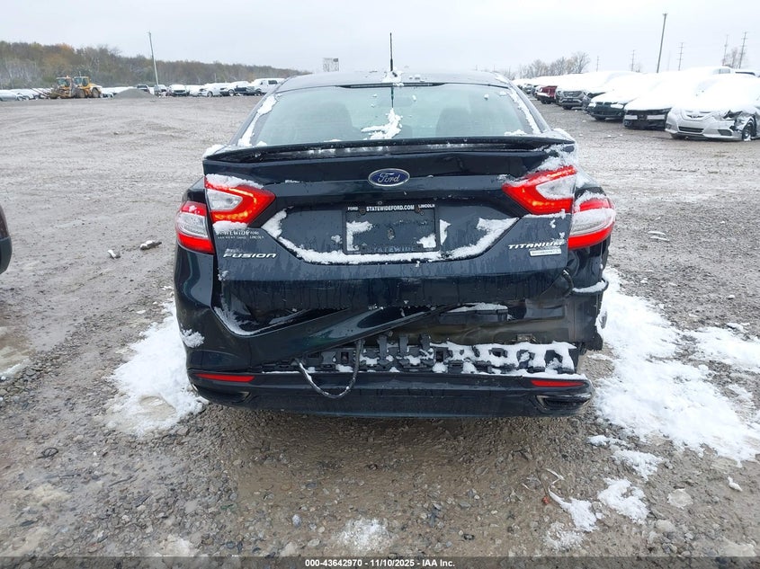 2014 Ford Fusion Titanium VIN: 3FA6P0K90ER299715 Lot: 43642970