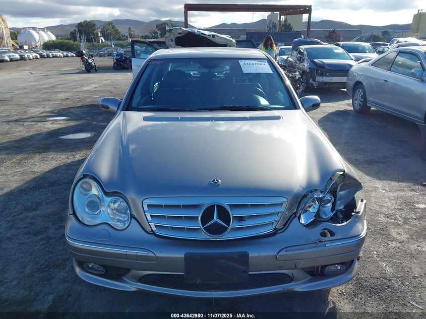 2006 Mercedes-Benz C 230 Sport VIN: WDBRF52H36F834919 Lot: 43642980