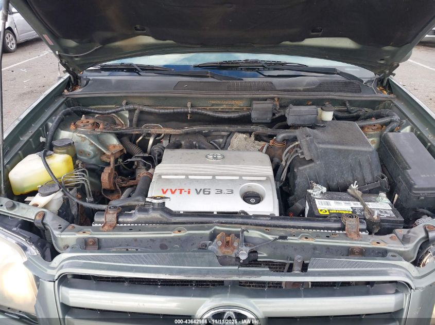 2006 Toyota Highlander V6 VIN: JTEEP21A860137230 Lot: 43642986