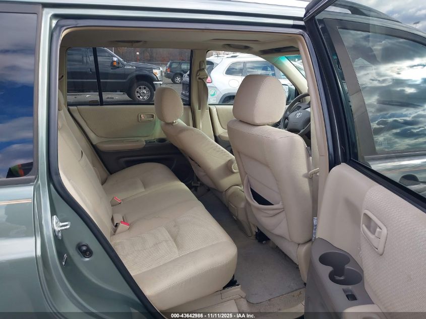 2006 Toyota Highlander V6 VIN: JTEEP21A860137230 Lot: 43642986