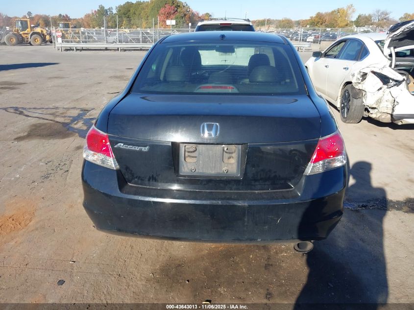 2009 Honda Accord 2.4 Ex-L VIN: 1HGCP268X9A075654 Lot: 43643013