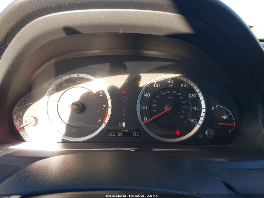 2009 Honda Accord 2.4 Ex-L VIN: 1HGCP268X9A075654 Lot: 43643013