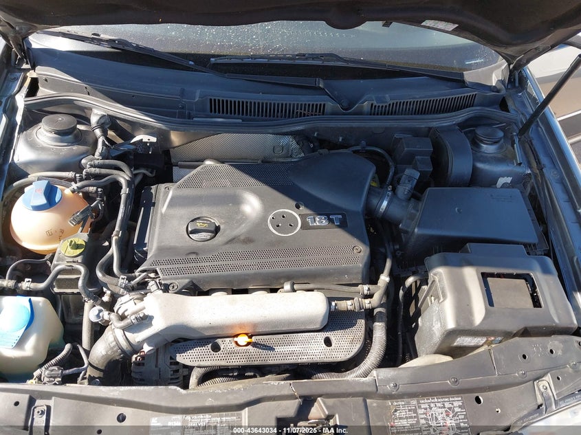 2004 Volkswagen Jetta Gls 1.8T VIN: 3VWSE69M54M038603 Lot: 43643034