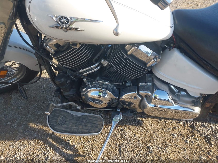 2009 Yamaha Xvs650 A/At VIN: JYAVM01E49A128166 Lot: 43643039