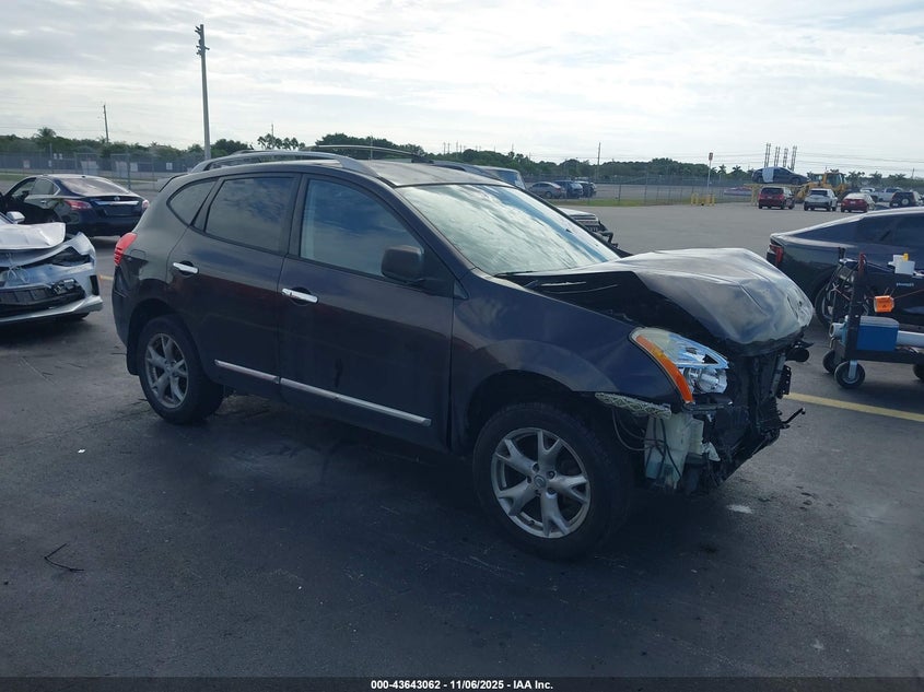 2011 Nissan Rogue Sv VIN: JN8AS5MV7BW255220 Lot: 43643062