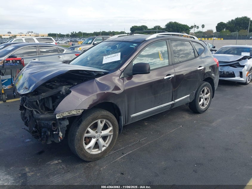 2011 Nissan Rogue Sv VIN: JN8AS5MV7BW255220 Lot: 43643062