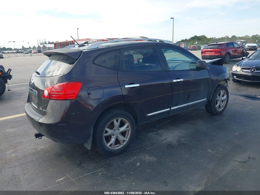 2011 Nissan Rogue Sv VIN: JN8AS5MV7BW255220 Lot: 43643062