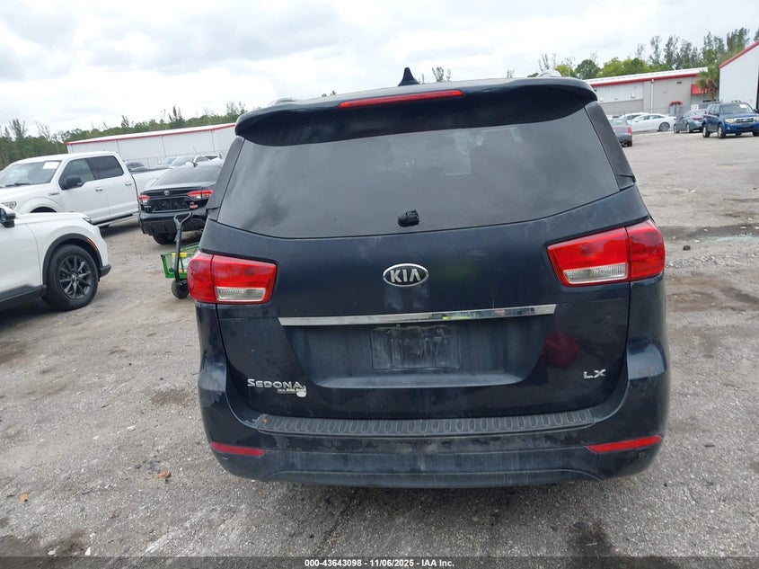 2016 Kia Sedona Lx VIN: KNDMB5C16G6148979 Lot: 43643098