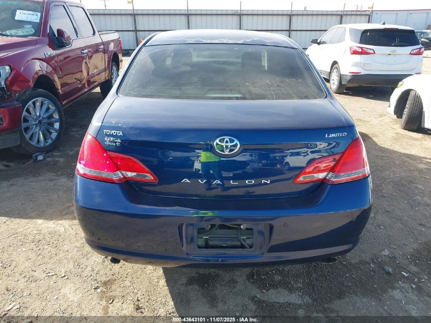 2007 Toyota Avalon Limited VIN: 4T1BK36B67U187191 Lot: 43643101