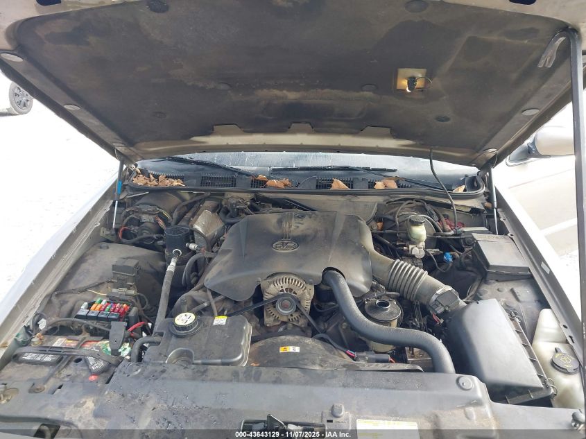 2001 Mercury Grand Marquis Ls VIN: 2MEFM75W11X661834 Lot: 43643129